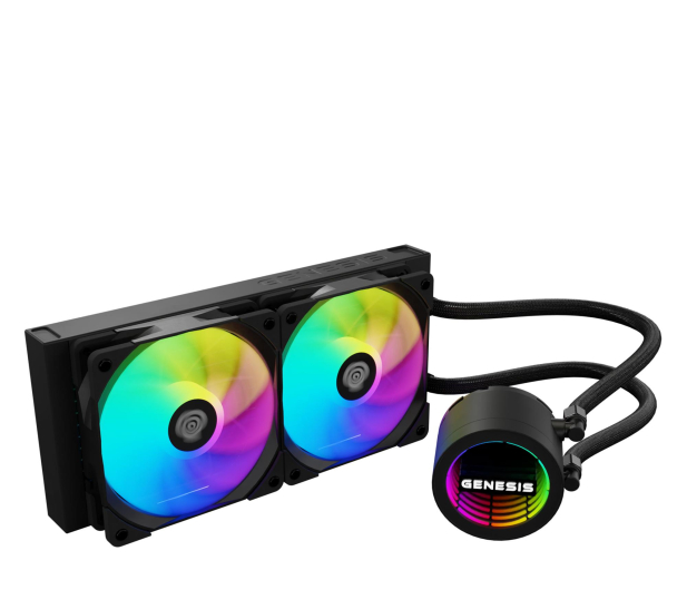 GENESIS Hydria 240 ARGB 2x120mm NLG-2319 - 1339433 - zdjęcie